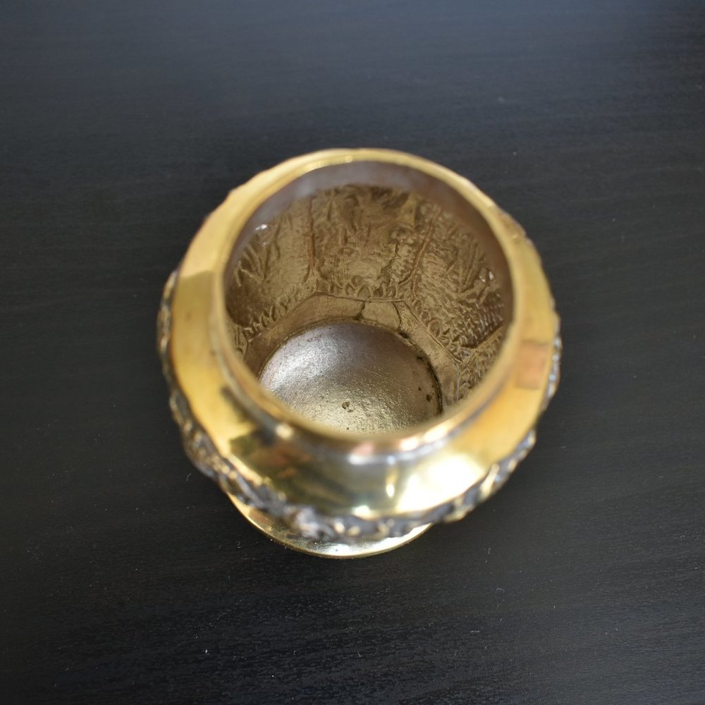 Vintage Brass Container - Picture 6 of 6